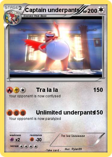 Pokemon Captain underpants