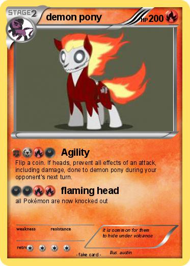 Pokemon demon pony