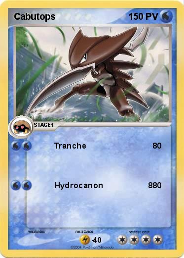 Pokemon Cabutops  