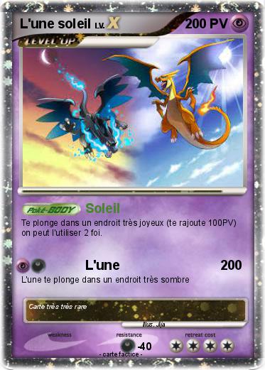 Pokemon L'une soleil