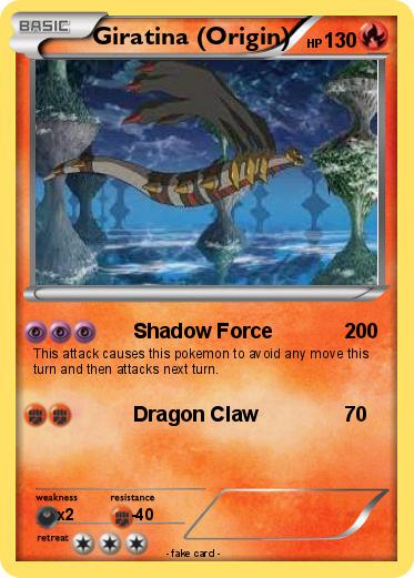 Pokemon Giratina (Origin)