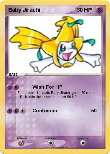 Pokemon Baby Jirachi