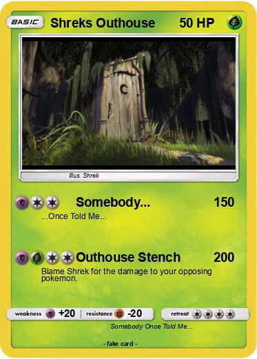 Pokemon Shreks Outhouse