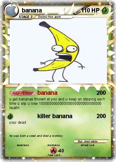 Pokemon banana