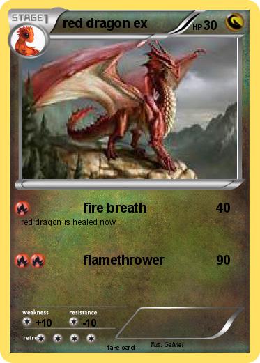 Pokemon red dragon ex