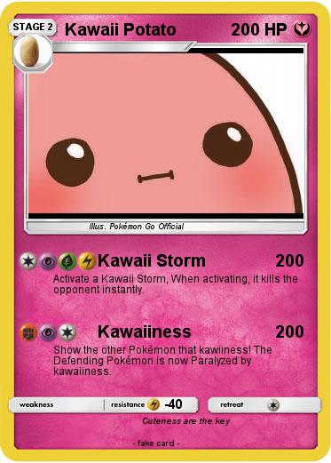 Pokemon Kawaii Potato