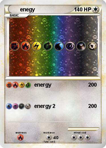 Pokemon enegy