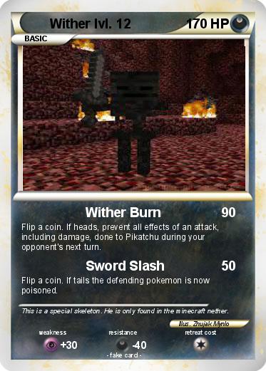 Pokemon Wither lvl. 12