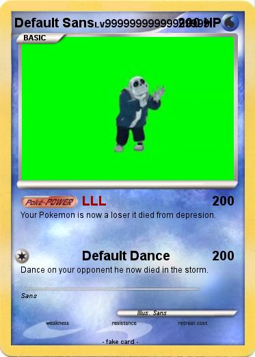 Pokemon Default Sans