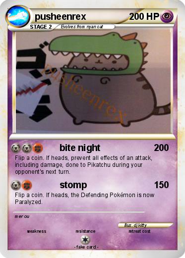 Pokemon pusheenrex