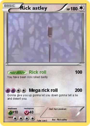 Pokemon Rick astley