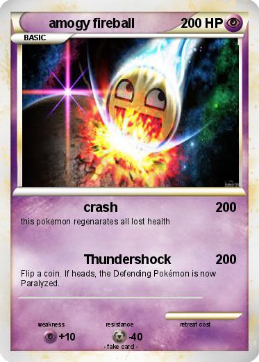 Pokemon amogy fireball
