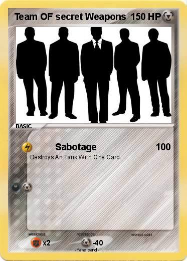 Pokemon Team OF secret Weapons