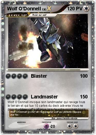 Pokemon Wolf O'Donnell