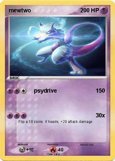 Pokemon mewtwo
