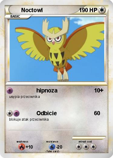 Pokemon Noctowl