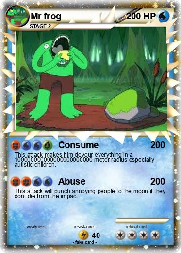 Pokemon Mr frog