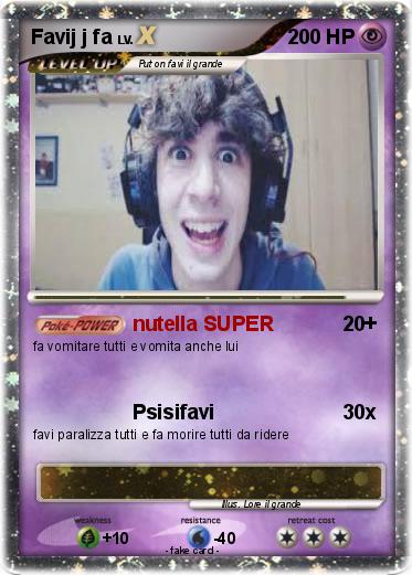Pokemon Favij j fa