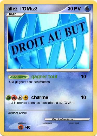 Pokemon allez  l'OM