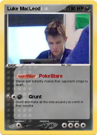 Pokemon Luke MacLeod