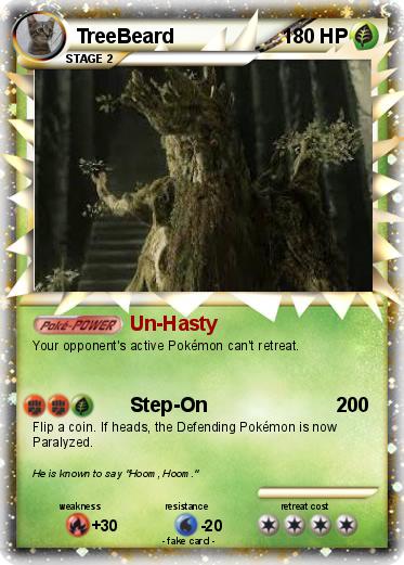 Pokemon TreeBeard