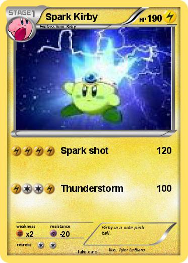 Pokemon Spark Kirby