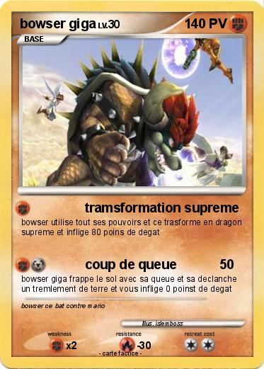 Pokemon bowser giga