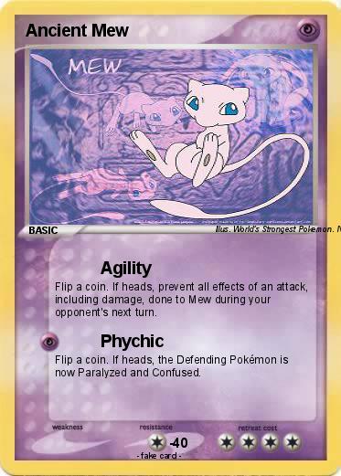 Pokemon Ancient Mew