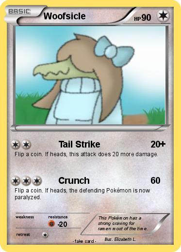 Pokemon Woofsicle