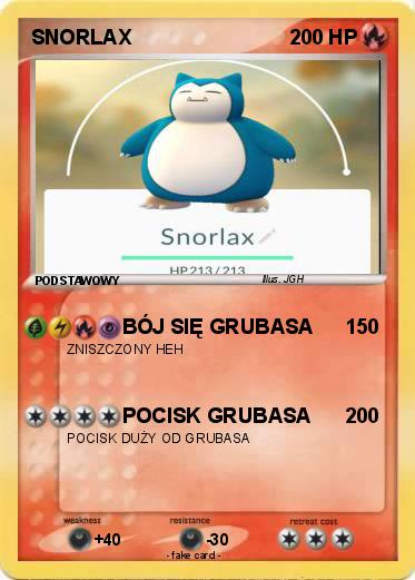 Pokemon SNORLAX