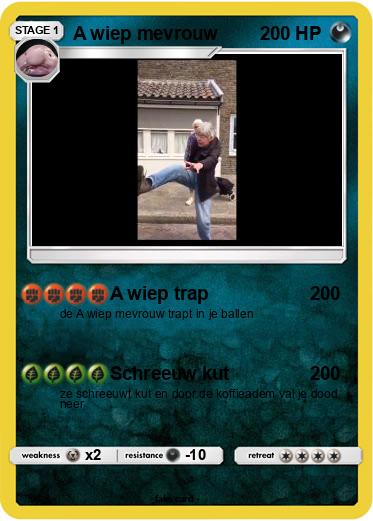 Pokemon A wiep mevrouw