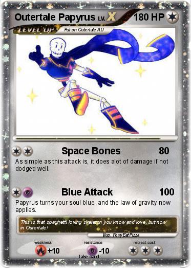 Pokemon Outertale Papyrus
