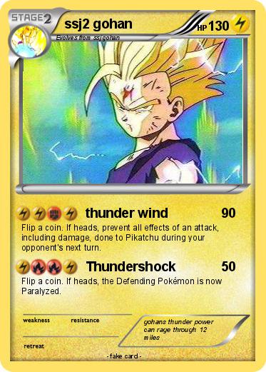 Pokemon ssj2 gohan