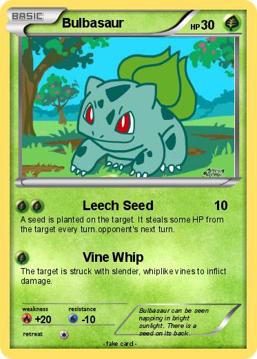 Pokemon Bulbasaur