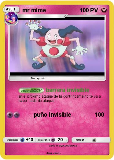 Pokemon mr mime