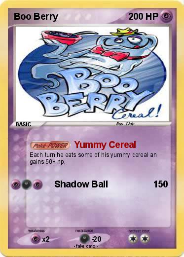 Pokemon Boo Berry