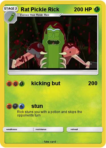 Pokemon Rat Pickle Rick