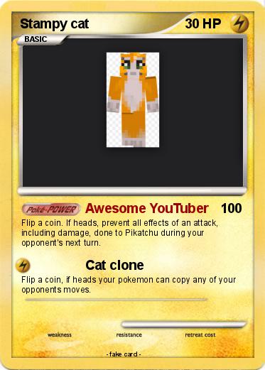 Pokemon Stampy cat