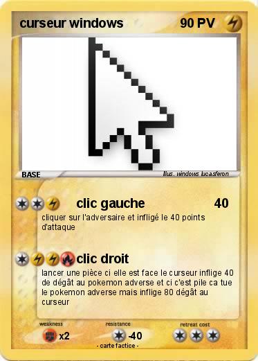 Pokemon curseur windows