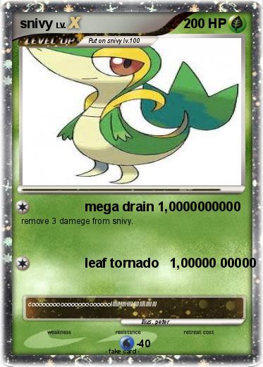 Pokemon snivy