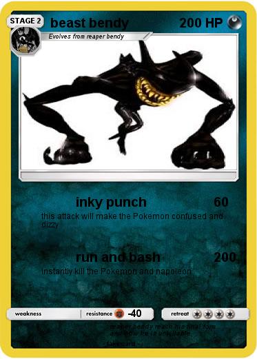 Pokemon beast bendy