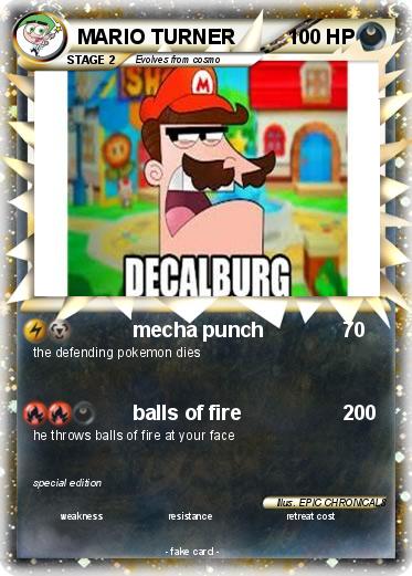 Pokemon MARIO TURNER