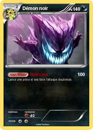 Pokemon Démon noir