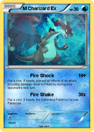 Pokemon M Charizard Ex