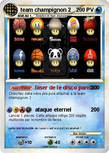 Pokemon team champignon 2