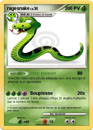 Pokemon ragesnake