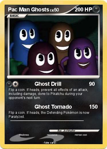 Pokemon Pac Man Ghosts
