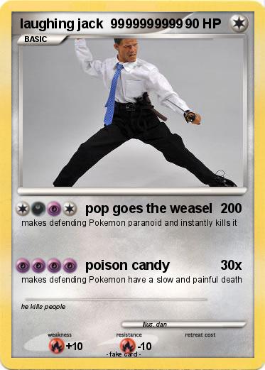 Pokemon laughing jack  9999999999