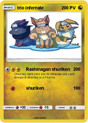 Pokemon trio infernale