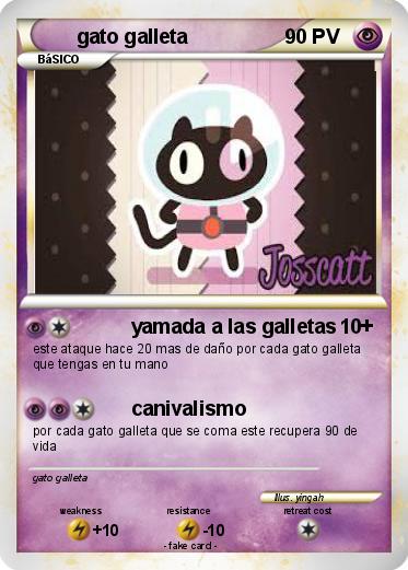 Pokemon gato galleta